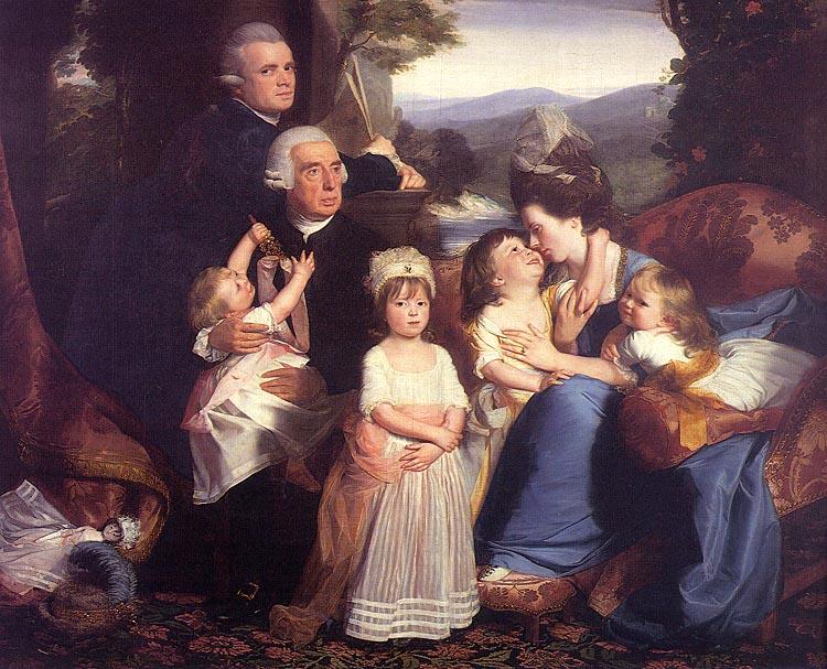 John Singleton Copley The Copley Family oil painting image